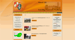 Desktop Screenshot of feuerwehr.friedberg.at